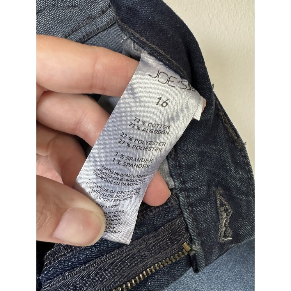 New Joe's Jeans Girl's Ultra Slim Fit Jegging Dark Wash Skinny Jeans Size 16 - Picture 5 of 9